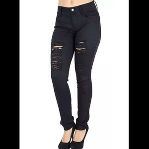 New Plus Size Skinny Ripped Jeans Sz 20